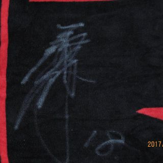 レア 横浜DeNAベイスターズ 三浦大輔選手 直筆サイン入りバスタオル