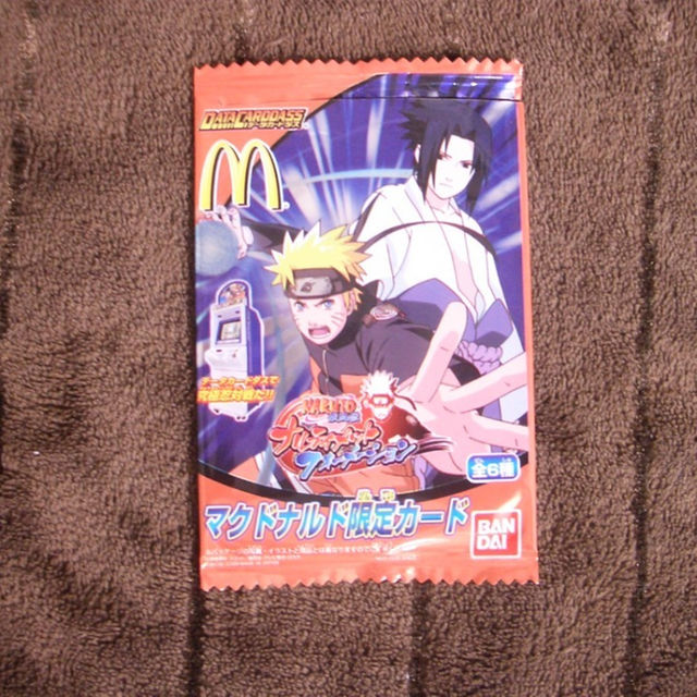 ☆ナルト疾風伝 データカードダス 全6種（マクドナルド限定）☆ラスト