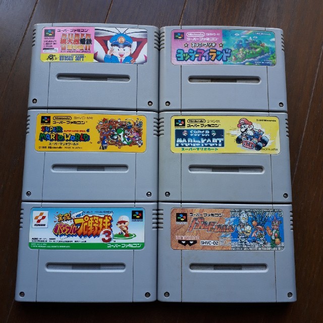 スーパーファミコン - スーパーファミコンカセット6本の通販 by ユミミ