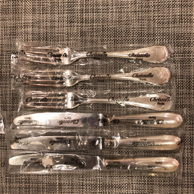 クリストフル (パール)6本セット