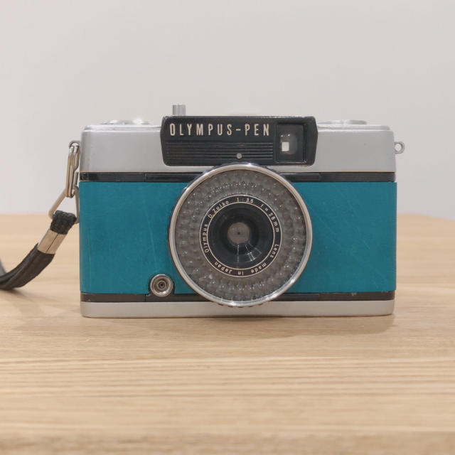 整備済・完動品】 OLYMPUS PEN EE-3 ターコイズ 【公式通販】