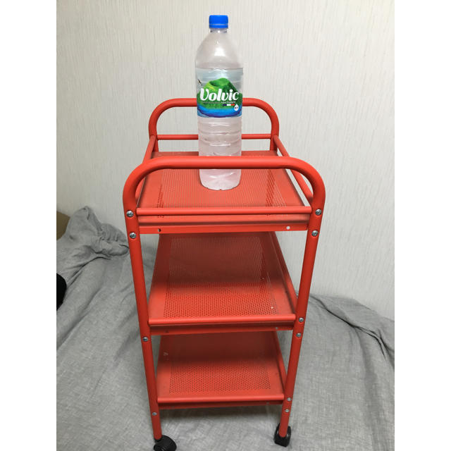 Ikea ワゴン レッド 引き取り可の通販 by remo's shop｜ラクマ