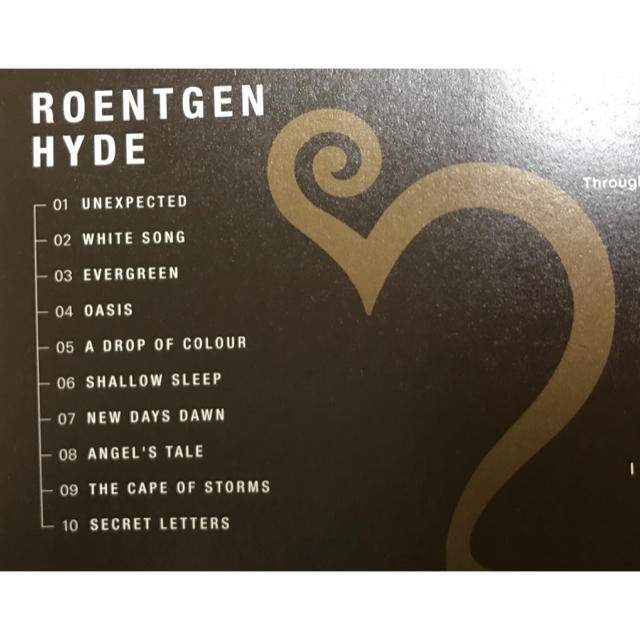 HYDE ソロアルバム ROENTGEN 初回限定パッケージの通販 by かっころり