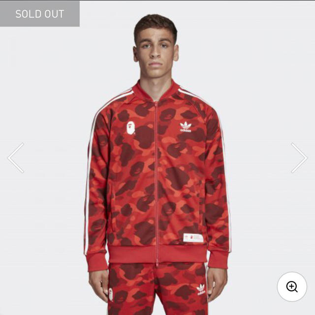 A BATHING APE - adidas bape コラボジャージの通販 by ボブ's shop