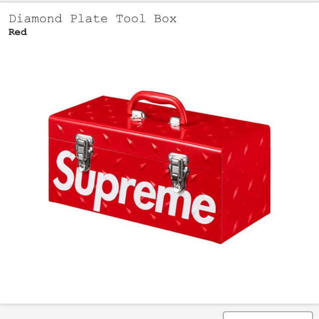Supreme - シュプリーム ツールボックスの通販 by ハルキン's shop