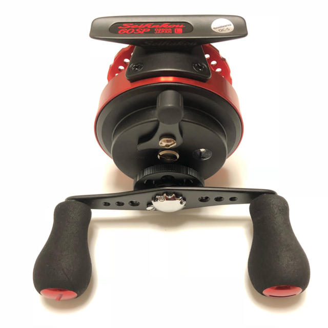 SHIMANO - シマノ セイハコウ 60SP (レッド/左ハンドル)の通販 by