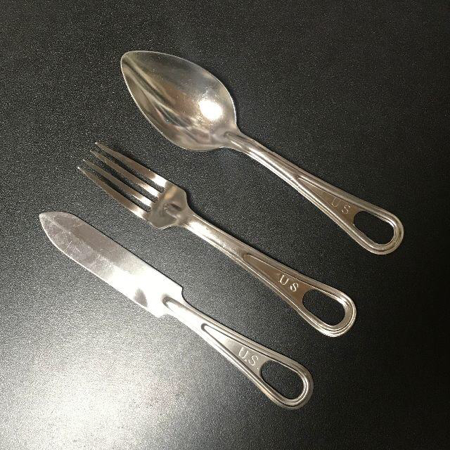 米軍放出品 US ミリタリー カトラリーセット スプーン、フォーク