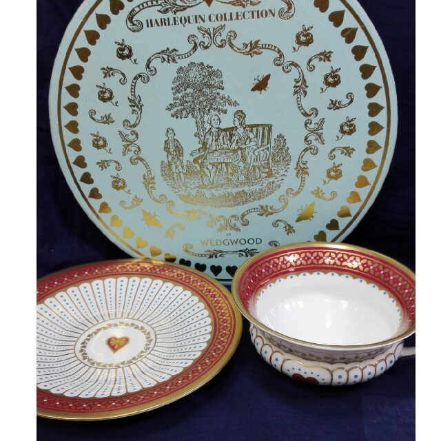 未使用保管品クイーンオブハート WEDGEWOOD ハーレークイーン