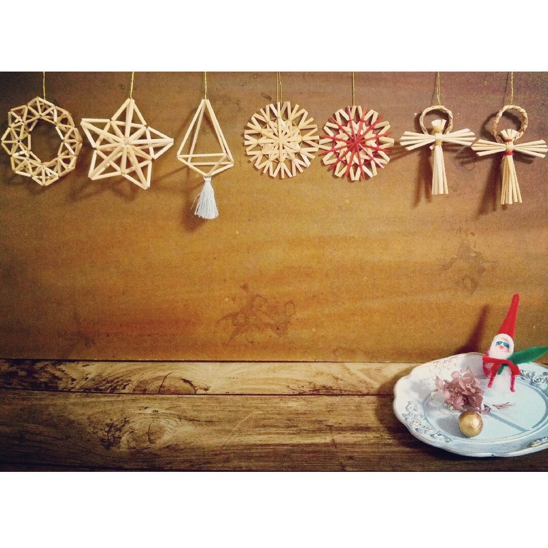 himmeli ヒンメリ クリスマスツリーオーナメント 各種の通販 by