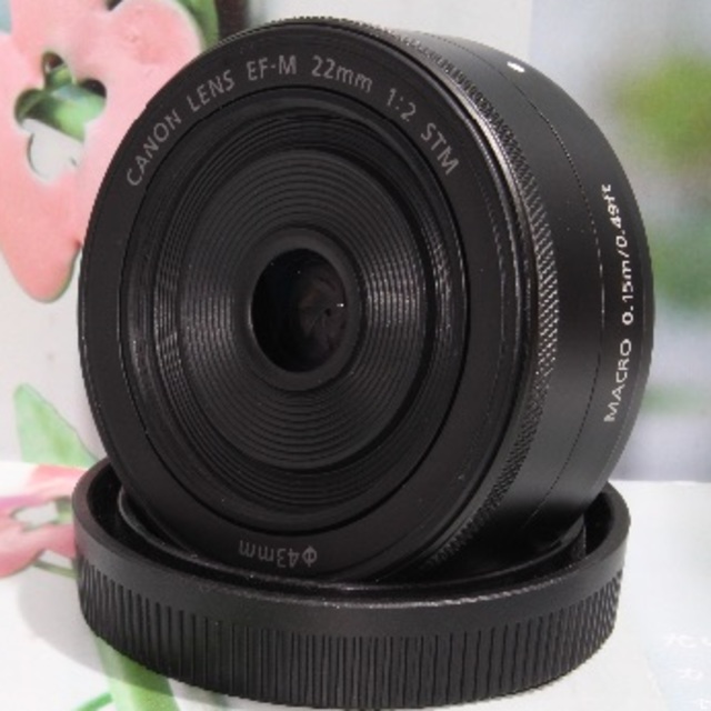 ☆絶妙のボケ味を堪能♪☆Canon EF-M 22mm STM 単焦点レンズ