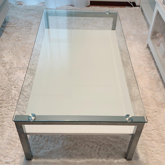 ニトリ - 【ニトリ】ガラスローテーブル ※九州（沖縄除く)、山口の方