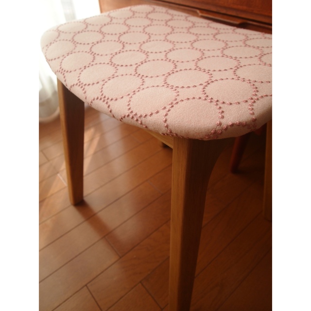 ミナペルホネン 無印 スツール ① ハンドメイド タンバリン 生地