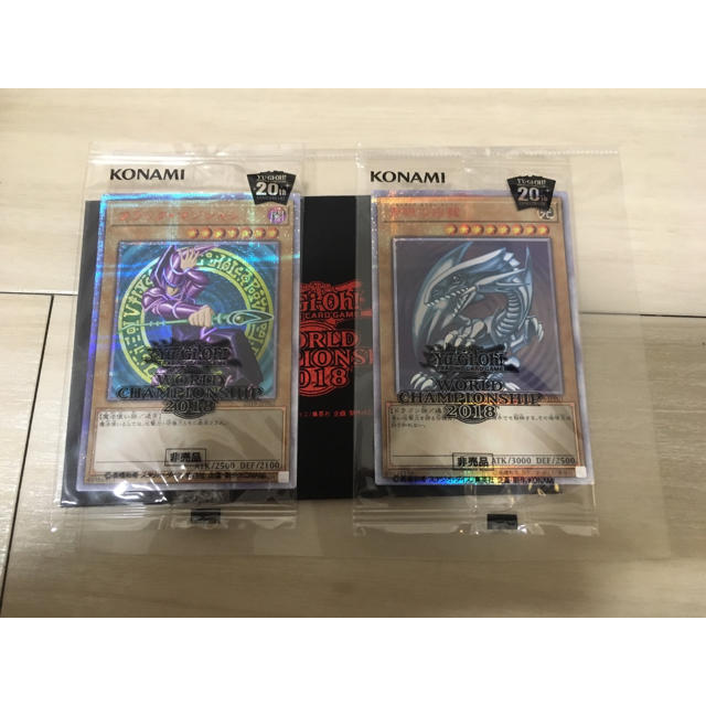 遊戯王 wcs 2018青眼の白龍ブラック・マジシャン 20th