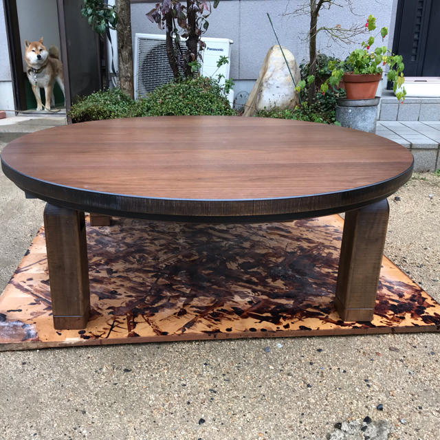 特大こたつナラ市松180日本製・ヒーター別売り 【公式通販】