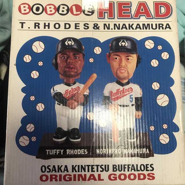 オリックス・バファローズ - ボブルヘッド 近鉄バファローズ T.ローズ