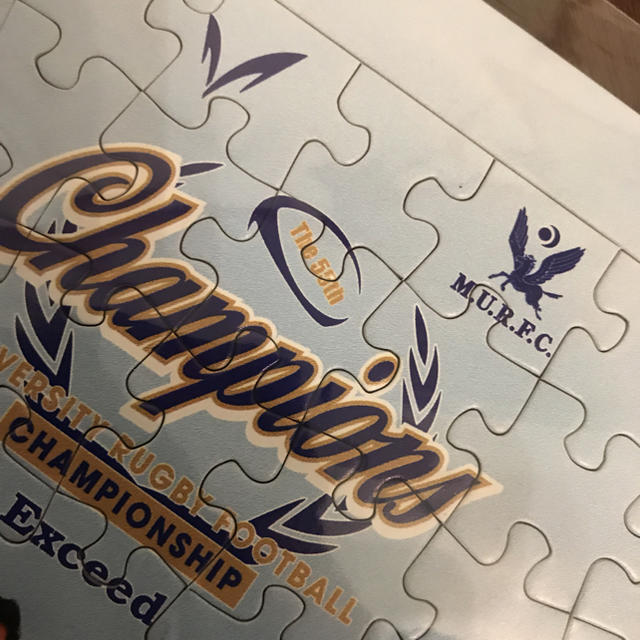 明治大学 ラグビー 2019優勝記念 ジクソーパズルの通販 by