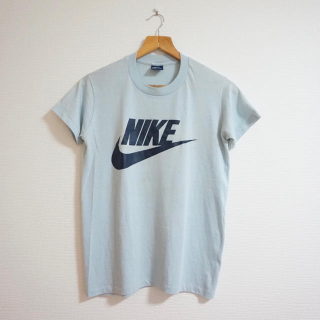 NIKE - ヴィンテージ 80s 紺タグ ナイキ Tシャツ スウォッシュ 古着