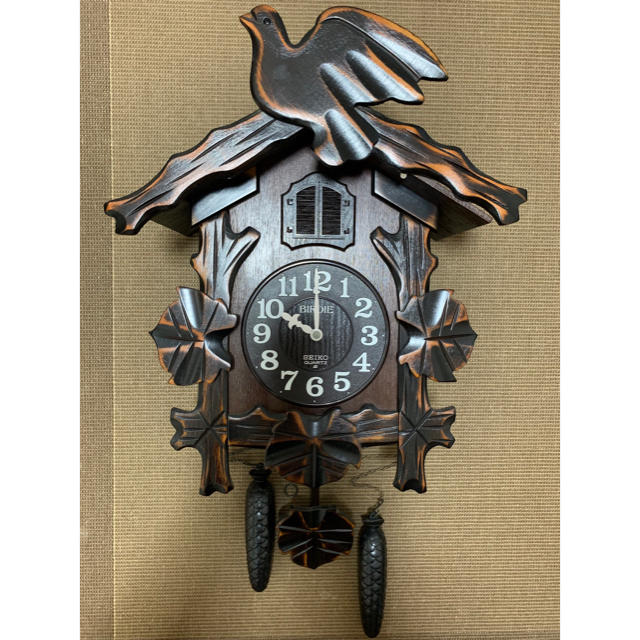 SEIKO - 【激レア・当時物】SEIKO BIRDIE 鳩時計 日本製 希少品の通販