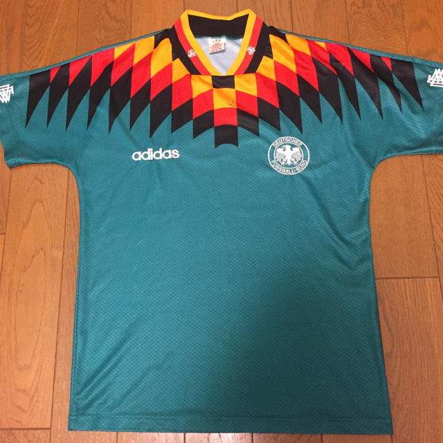 adidas - ドイツ代表 ユニフォーム アウェイ グリーン 94年ワールド