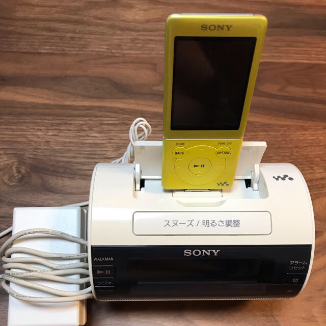 SONY ウォークマン（NW-S718F）＆純正専用ドックスピーカー セット