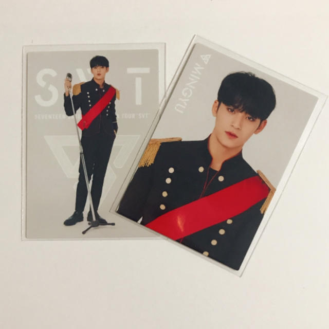 SEVENTEEN - ミンギュ 軍服 トレカセット 即購入OKの通販 by