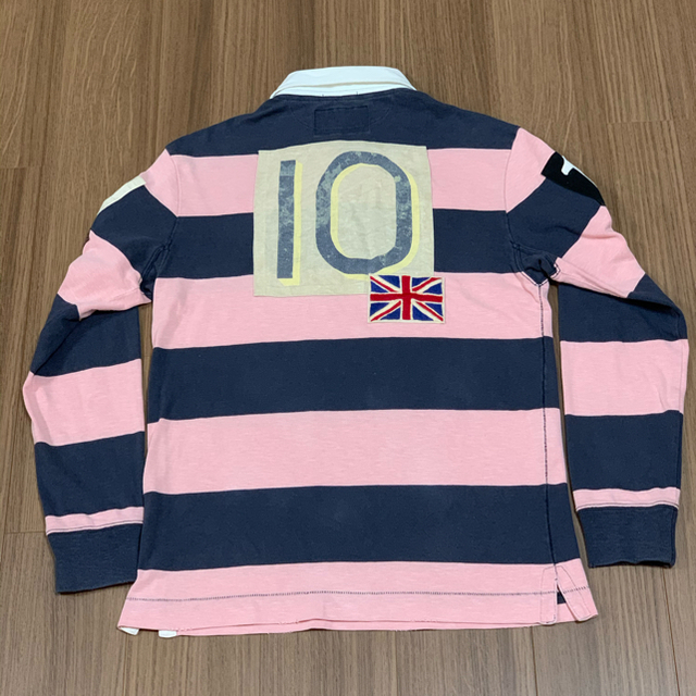 POLO RUGBY - RALPH LAUREN RUGBY 背番号10 ラガーシャツ ピンク