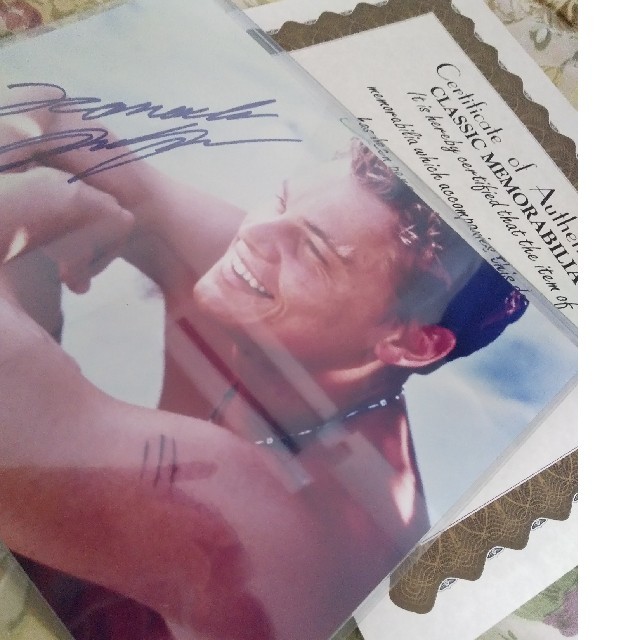 レオナルド・ディカプリオ直筆サインの通販 by nem's shop｜ラクマ