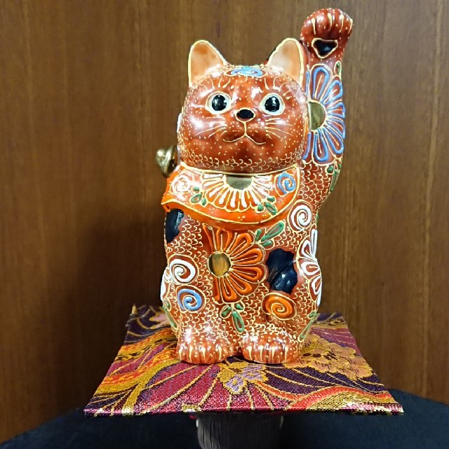 招き猫 九谷焼 アンティークの通販 by 招き猫's shop｜ラクマ