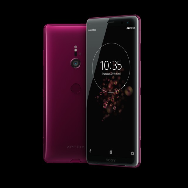 SIMフリー 本体 Xperia XZ3 64 GB 027G4 ボルドーレッド Xperia XZ3