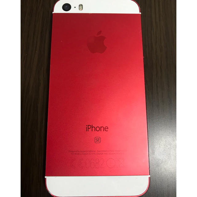 iPhone - iPhone SE ジャンク Red SIMフリー 64GB iPhoneSEの通販 by