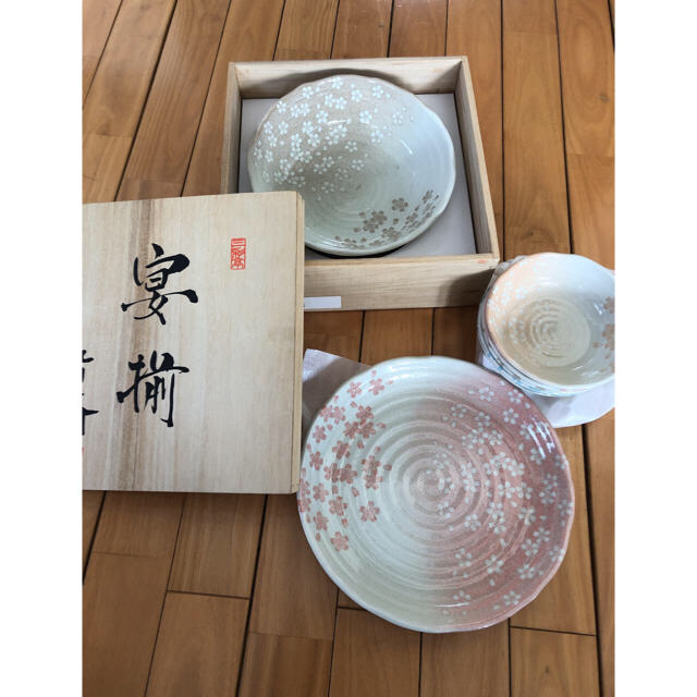 竹斎 花みずき 宴揃 お皿 セット 7枚の通販 by チョコガール's shop