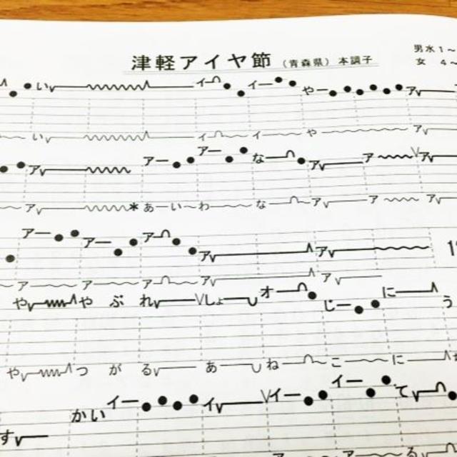 民謡☆五線譜♪上級編(1)～紅葉集(1)～唄譜/歌詞/教本/上達/練習~I1の