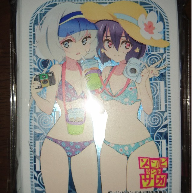 ゾンビランドサガ スリーブ 紺野純子 水野愛の通販 by 湿地帯｜ラクマ