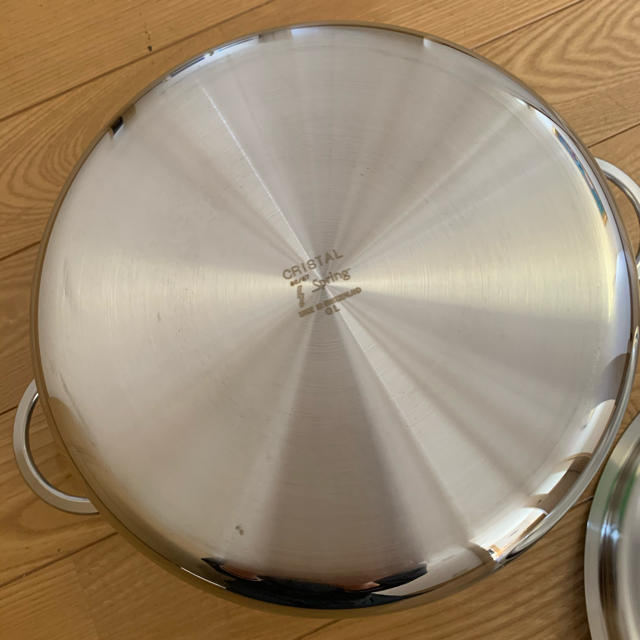 スイス・スプリング社 クリスタル両手鍋の通販 by チョコ's shop｜ラクマ