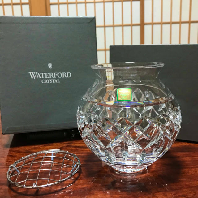 WEDGWOOD - ウォーターフォードクリスタル WATERFORD CRYSTAL 花瓶の