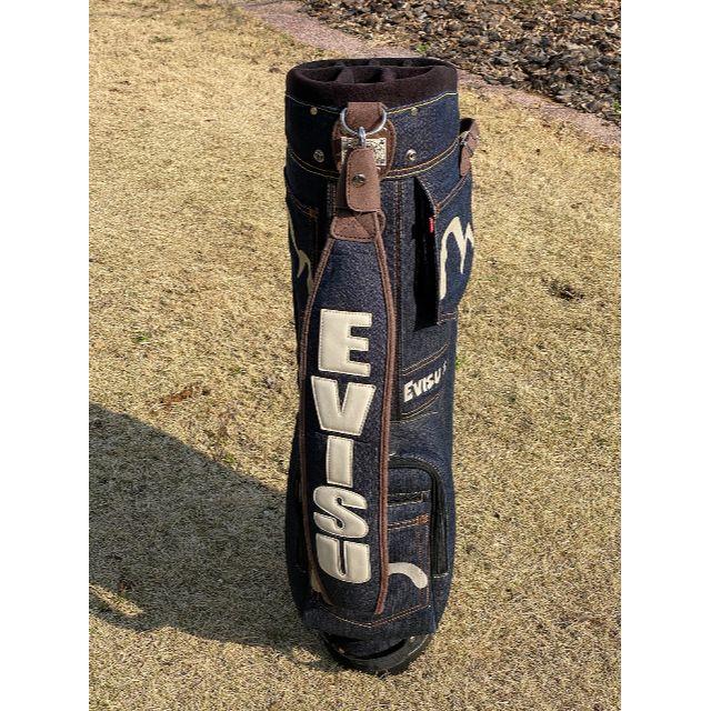 EVISU - EVISU&GOLF エヴィス 14分割大口径 キャディバック 希少中古