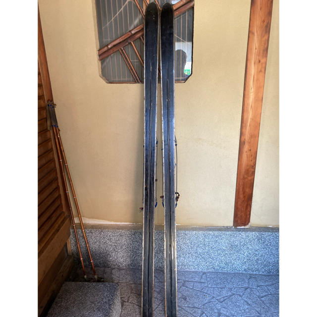 木製スキー ストック 昭和 アンティークの通販 by のり's shop｜ラクマ