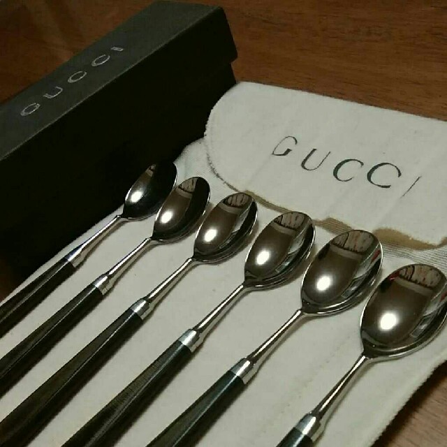 GUCCI グッチ スプーン 6本セット