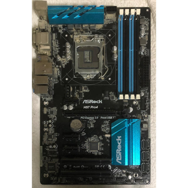 PCマザーボード asrock h97 pro4 の通販 by Maya's shop｜ラクマ