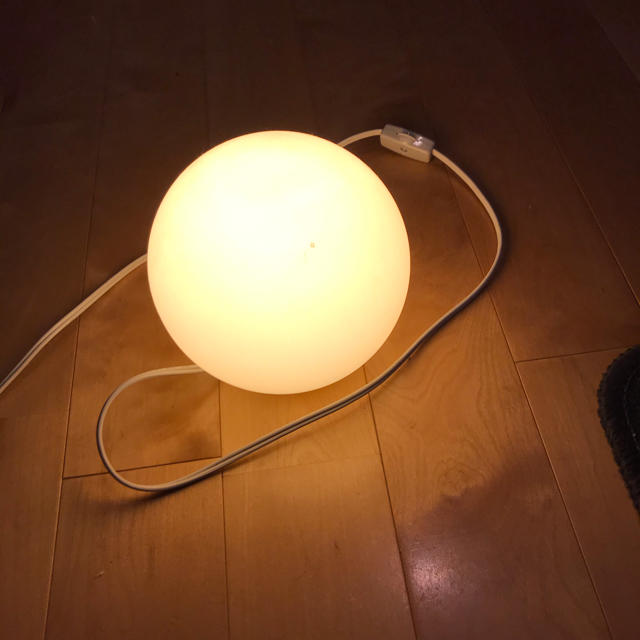 MUJI (無印良品) - 無印フロアライト（球体）の通販 by nnn shop