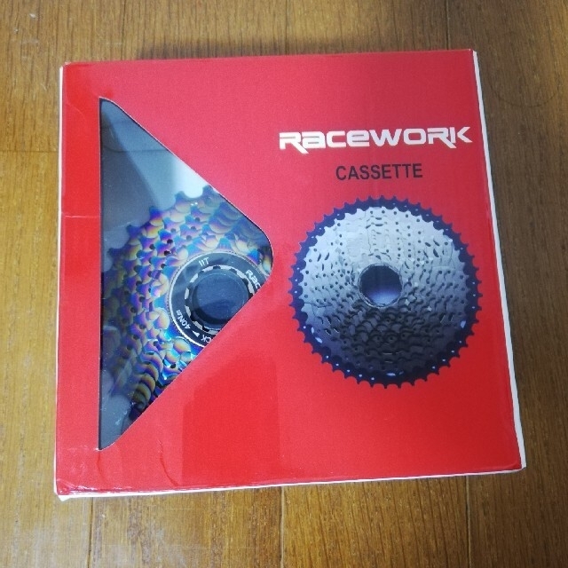 ☆11s虹色軽量チェーン＋セラミックビッグプーリー＋11s軽量スプロケ3