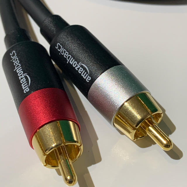 新品】Amazon basics RCAケーブル 2.4m 10本セットの通販 by
