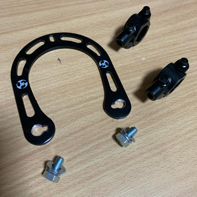 ピスト用 フロントブレーキ 台座 自作の通販 by mash cycle｜ラクマ