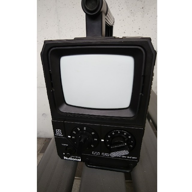 ナショナル テレビ TransAm 5型 TR-509E 昭和レトロの通販 by 送料無料