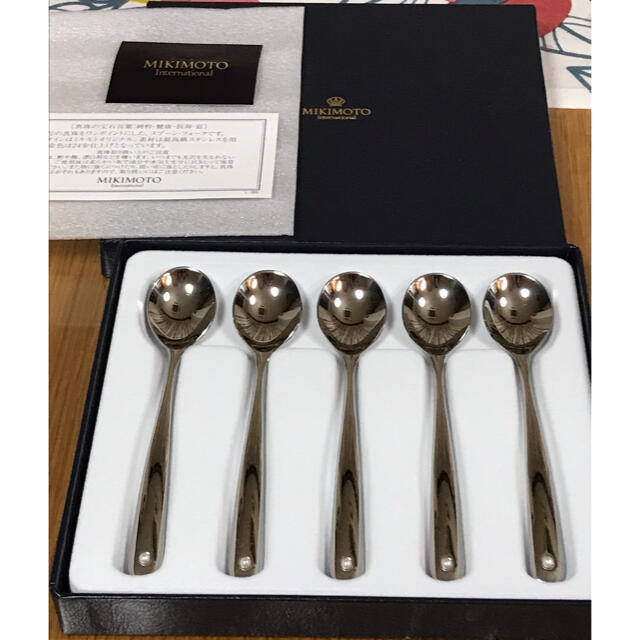 MIKIMOTO - 【新品・未使用】ミキモト スプーン パール付きの通販 by