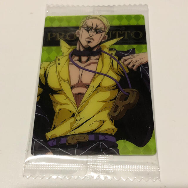 新品未使用未開封】プロシュート兄貴 ジョジョの奇妙な冒険 ウエハース