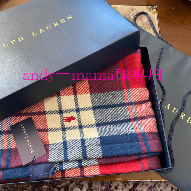 Ralph Lauren - ラルフローレン グリフィンハーフコットンブランケット