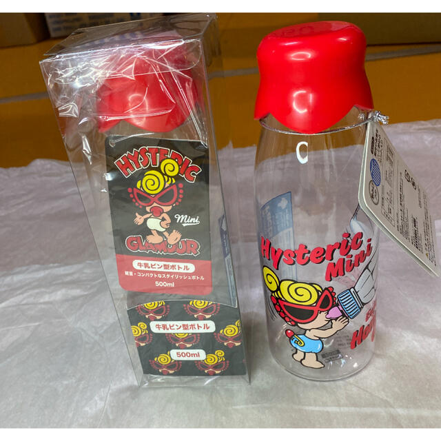 HYSTERIC MINI - 2点セット ヒスミニ ノベルティ ボトル 牛乳ビン型