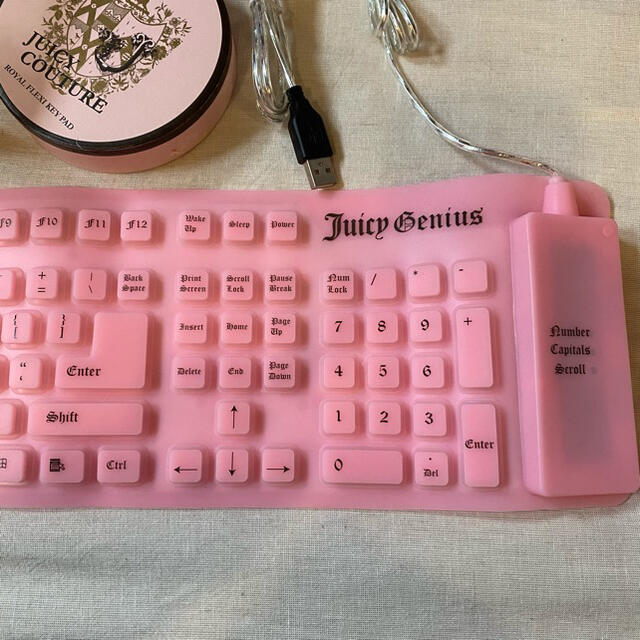 Juicy Couture - 新品未使用！JuicyCouture フレキシブルキーボード