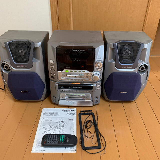 Panasonic - 【ジャンク】panasonic パナソニック MDステレオシステム